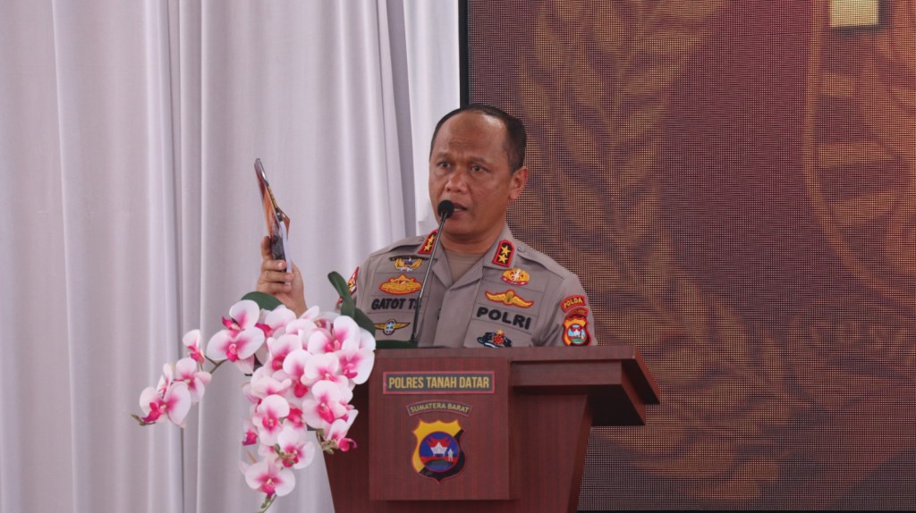 Kapolda Sumbar Laksanakan Kunjungan Kerja ke Polres Tanah Datar, Puji Commander Wish&nbsp;Kapolres