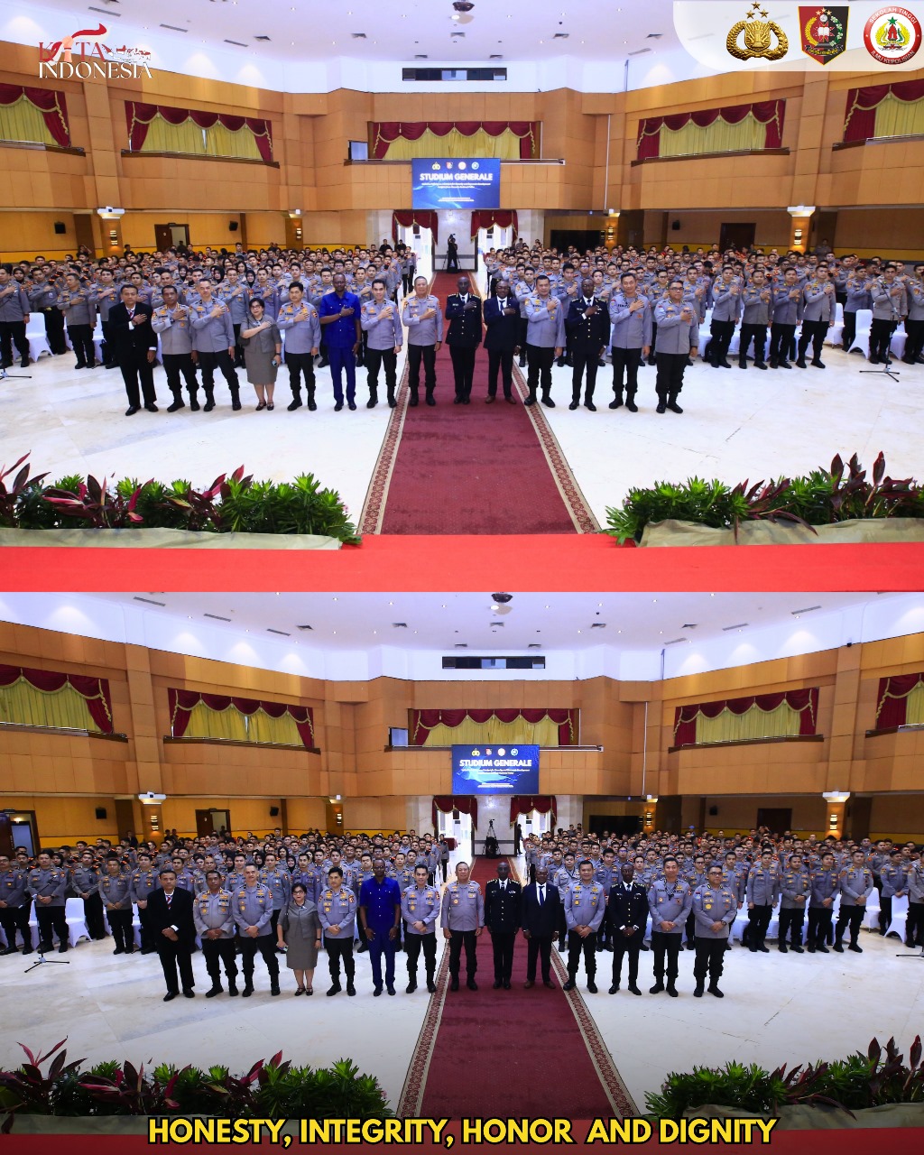 STIK Lemdiklat Polri Terima Kunjungan Kehormatan Kepala Kepolisian Rwanda, Perkuat Kerja Sama Internasional di Bidang Pendidikan Kepolisian