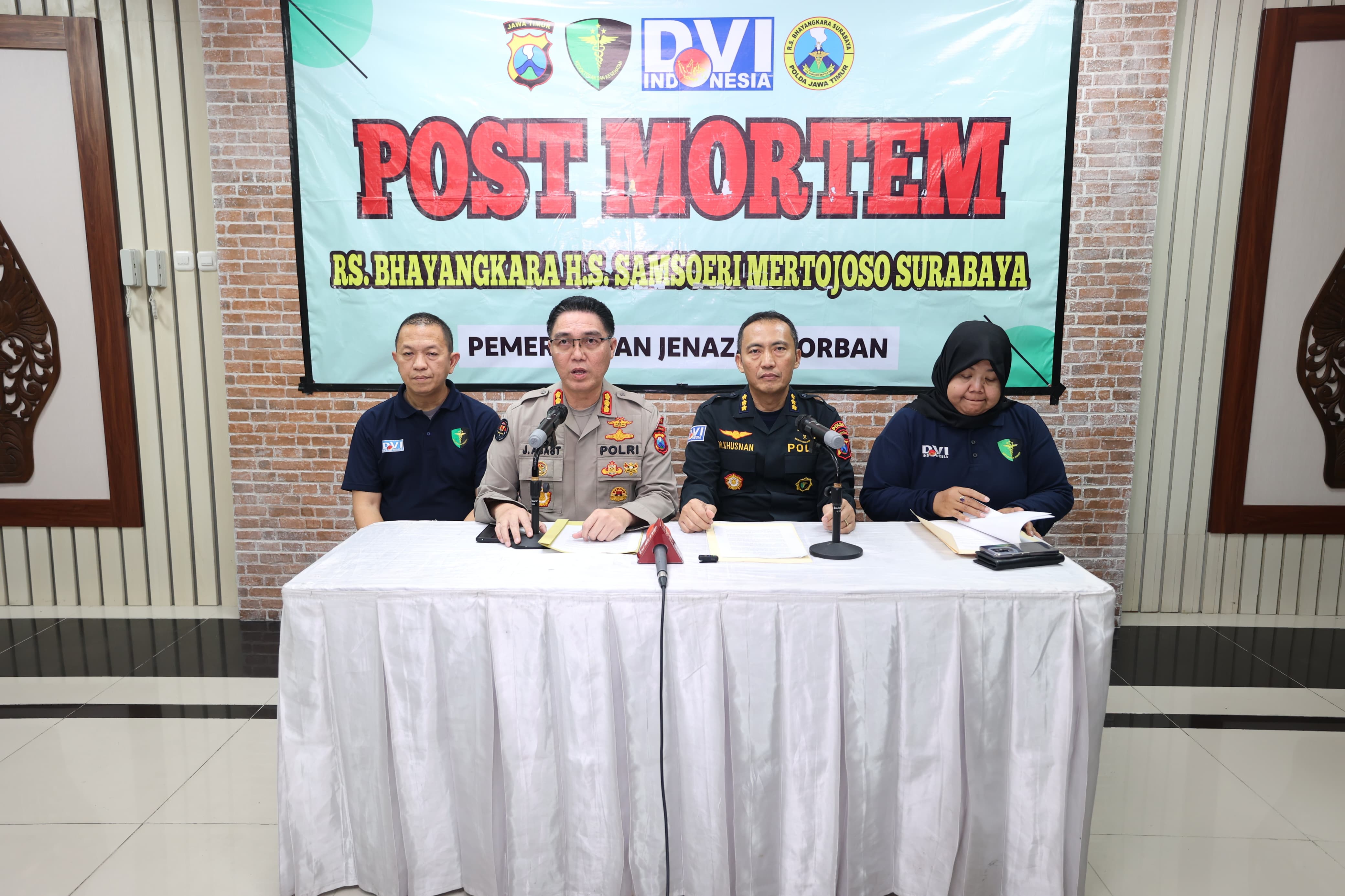 DVI Polda Jatim Berhasil Identifikasi 34 Identitas Jenazah Korban Ambruknya Ponpes