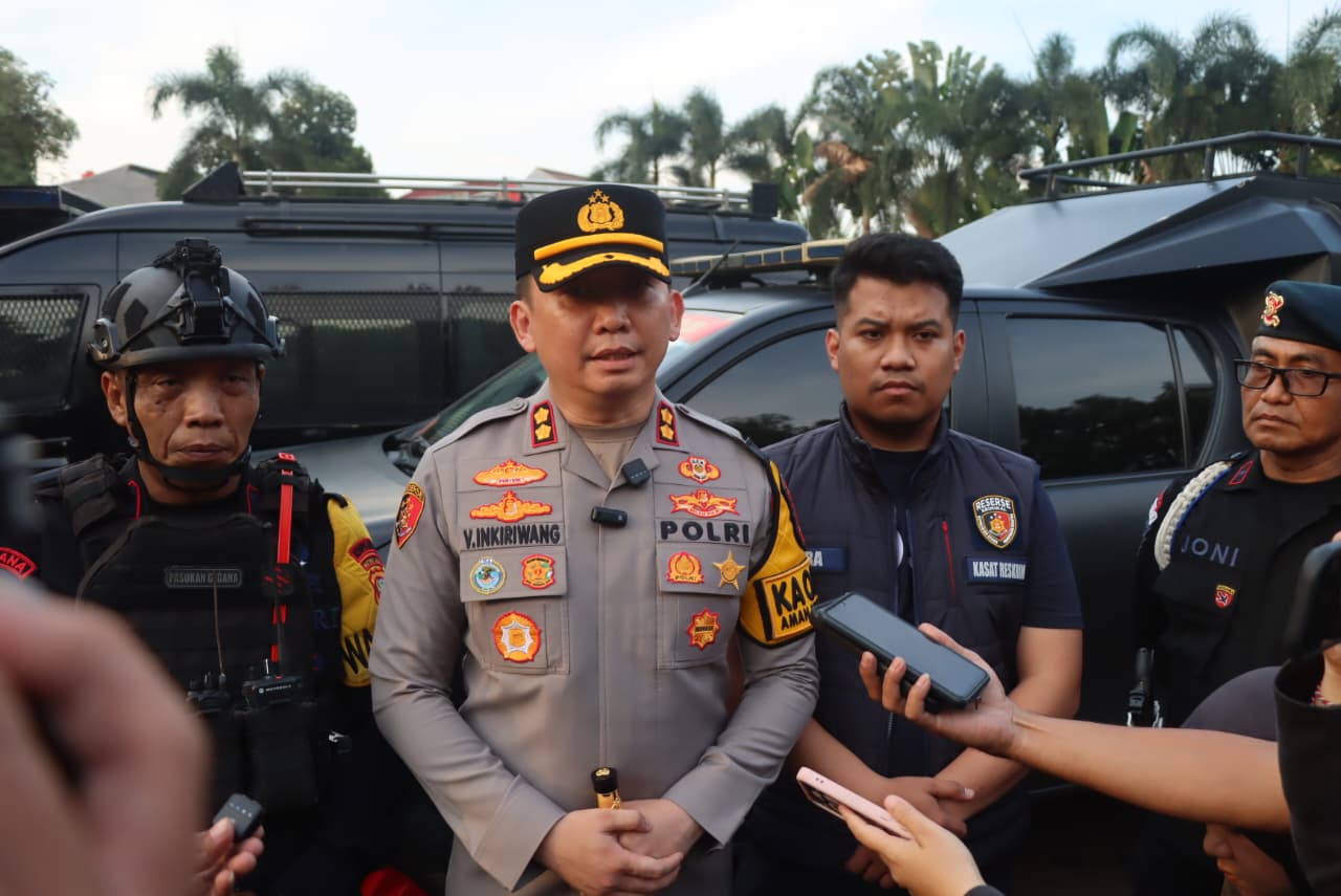 Respons Cepat Polisi Selidiki Teror Bom Dua Sekolah Internasional di Tangsel
