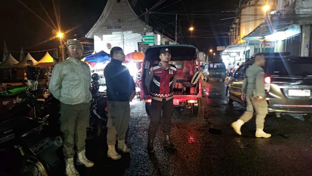 Personel Polres Padang Panjang Gelar Patroli Antisipasi&nbsp;Weekend