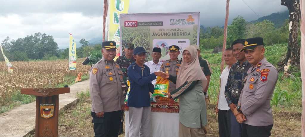 Bentuk Sinergi Polri dan Pemerintah Daerah dengan Masyarakat Sukseskan Ketahanan Pangan Berbasis Jagung&nbsp;Hibrida