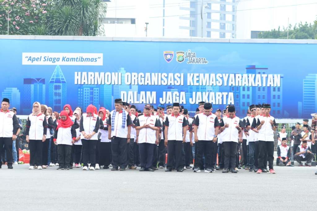 Apel Siaga Kamtibmas Harmoni Organisasi Kemasyarakatan dalam Jaga Jakarta, Kapolda: Sinergi Kunci Keamanan Ibu&nbsp;Kota