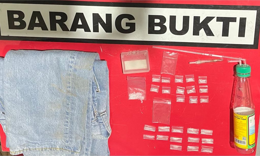 Polres Solok Ungkap Kasus Penyalahgunaan Sabu di Pondok Terpencil, Seorang Mahasiswa&nbsp;Diamankan