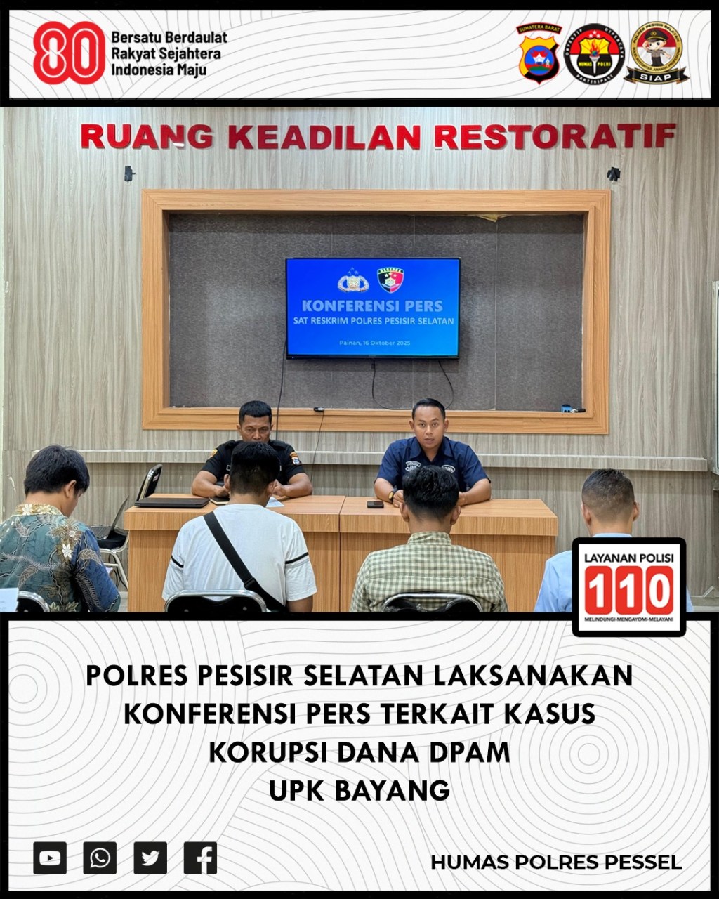 Dugaan Korupsi DPAM UPK Bayang Naik ke Penyidikan, Kerugian Negara Capai Rp1,4&nbsp;Miliar