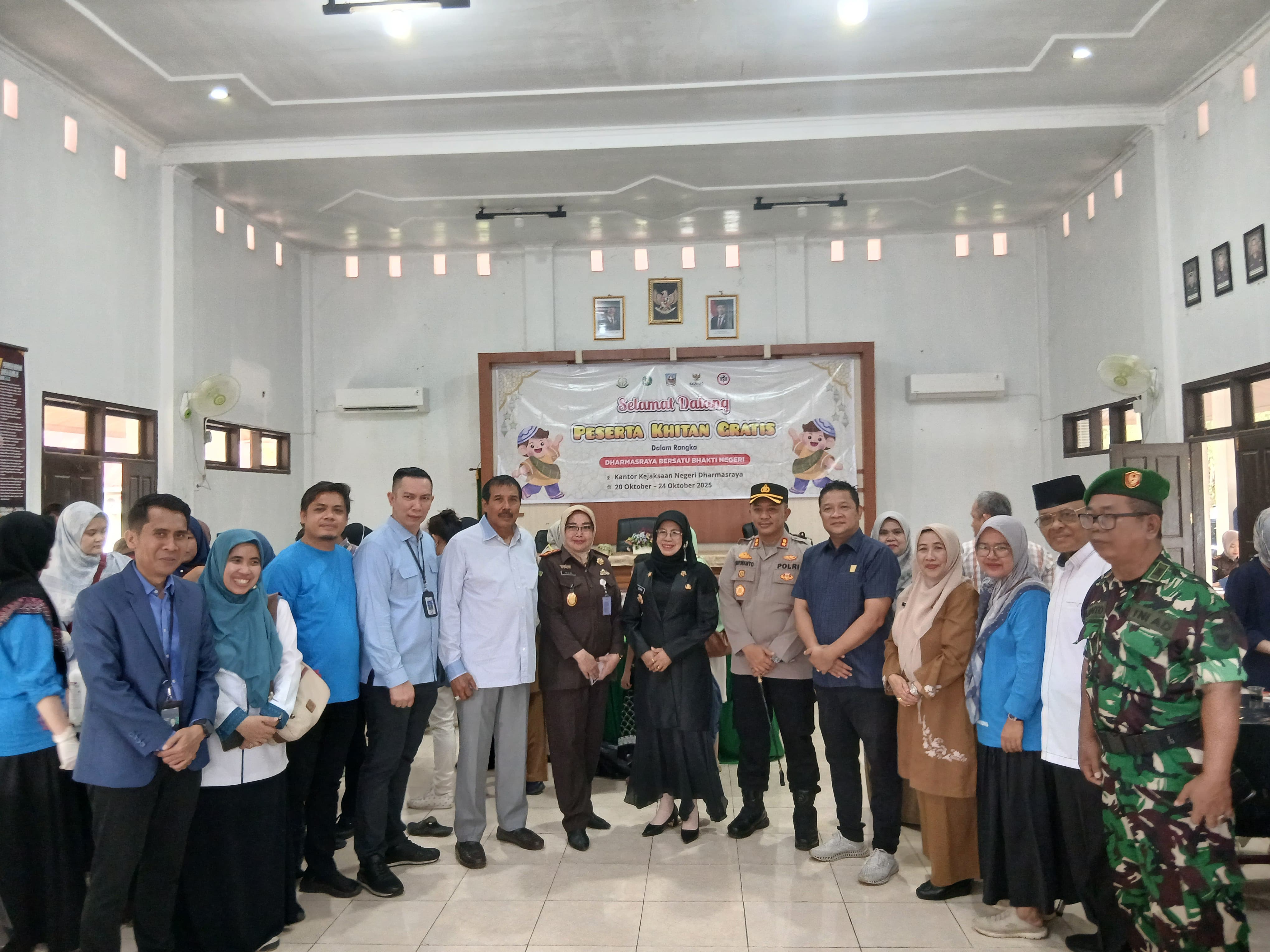 Kapolres Dharmasraya Hadiri Pembukaan Dharmasraya Bersatu Bakti Negeri