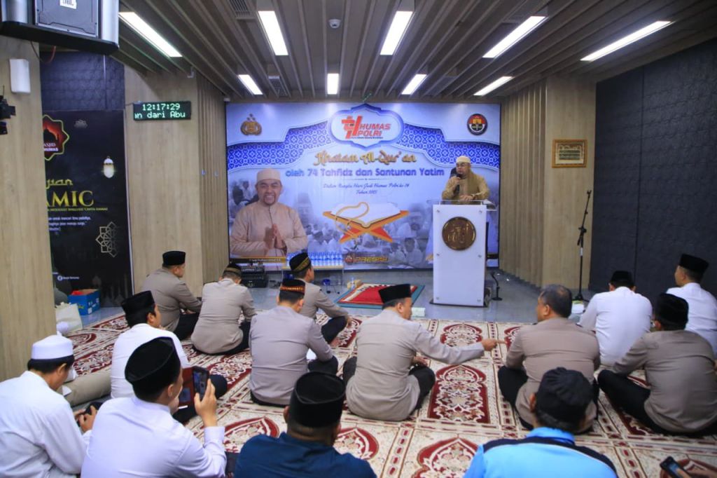 Jelang Hari Jadi ke-74, Divhumas Polri Gelar Khataman&nbsp;Al-Qur’an