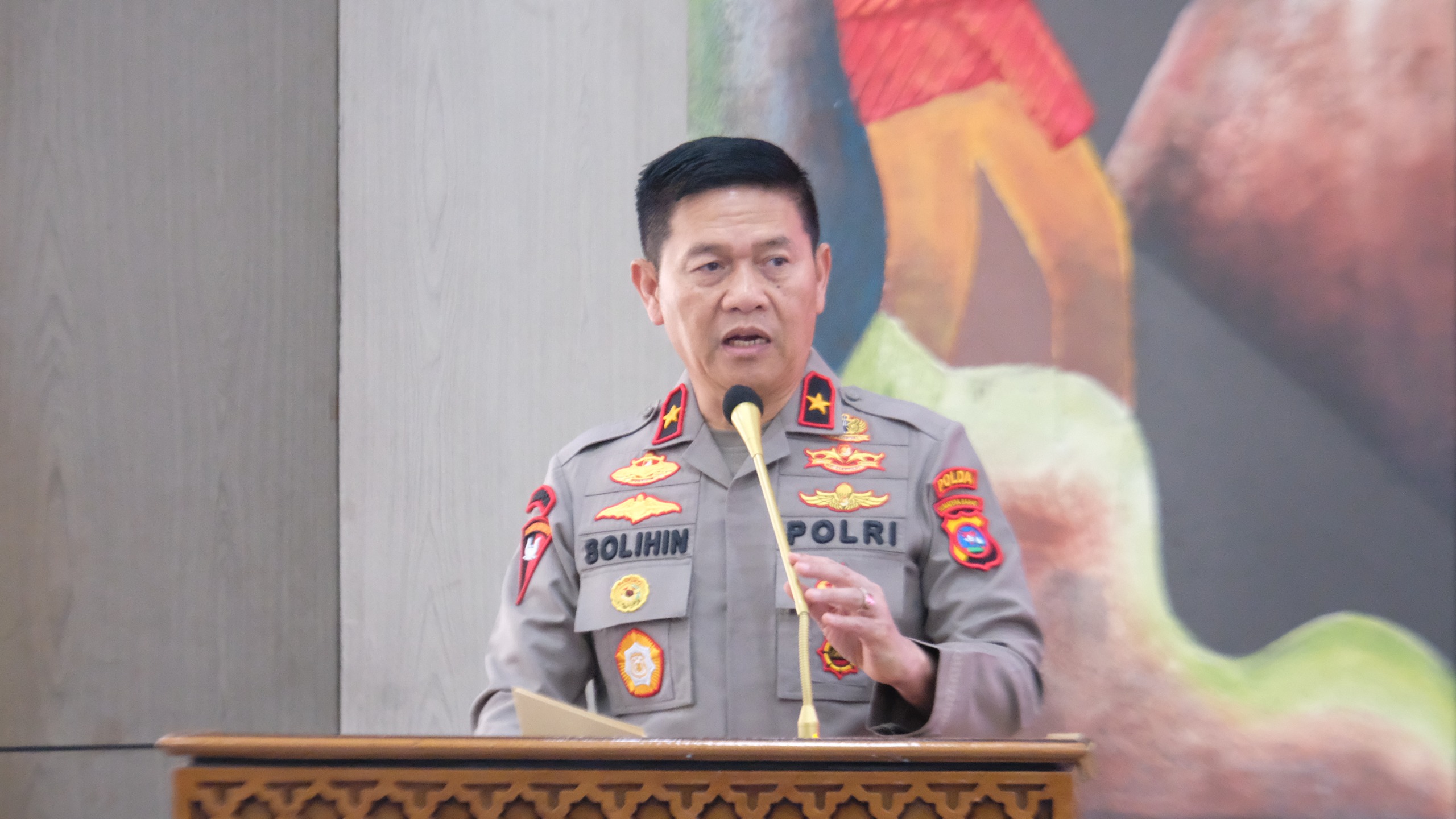 Wakapolda Sumbar Buka Rakernis Reskrim 2025: Tekankan Transformasi Penyidik Presisi dan Sinergi Lintas Instansi