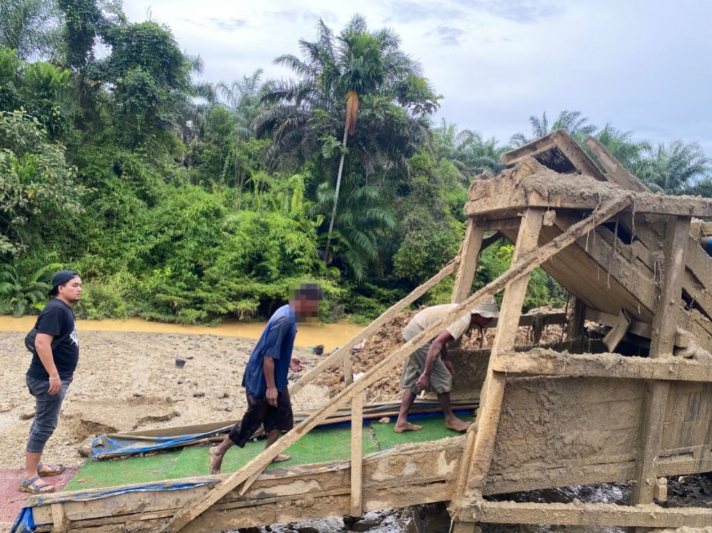 Polres Pasaman Barat Laksanakan Penegakan Hukum PETI Bersama Dit Reskrimsus Polda&nbsp;Sumbar
