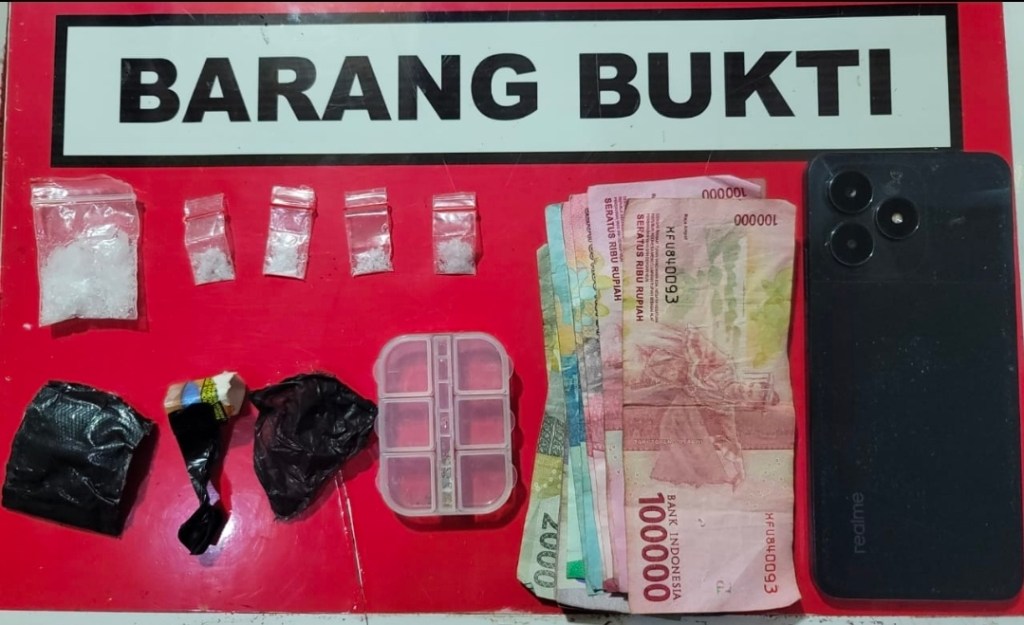 Satresnarkoba Polres Solok Kota Kembali Ungkap Kasus Narkotika Jenis&nbsp;Sabu