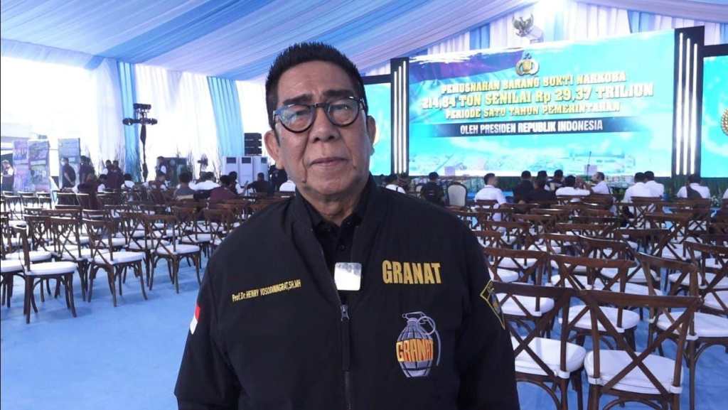 Ketua Umum DPP GRANAT Apresiasi Keberhasilan Polri Ungkap dan Musnahkan Barang Bukti&nbsp;Narkoba
