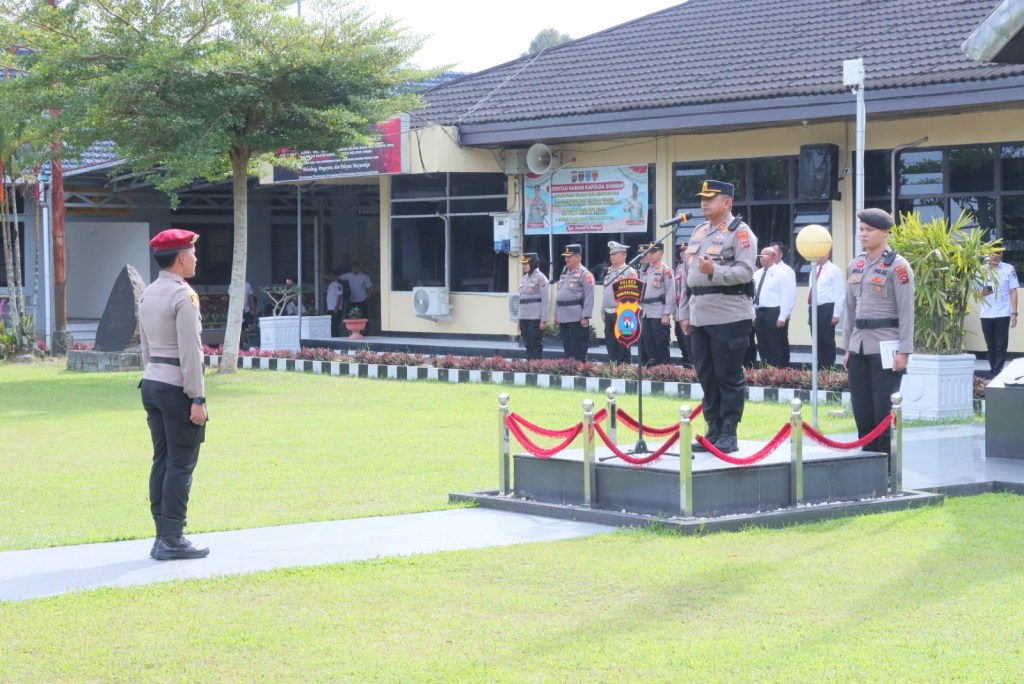 Polres Payakumbuh Gelar Apel Kesiapan Tanggap Darurat Bencana&nbsp;2025