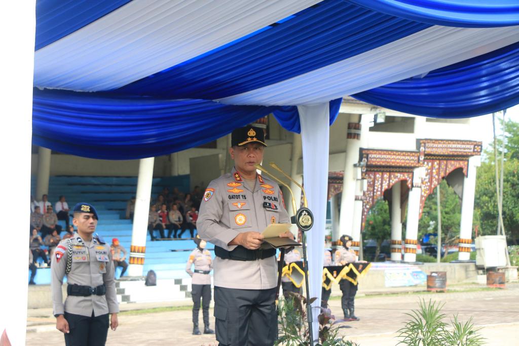 Kapolda Sumbar Pimpin Apel Kesiapan Menghadapi Cuaca Ekstrem dan Bencana Hidrometeorologi