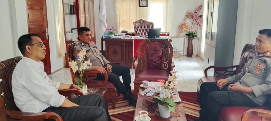 Sat Binmas Polres Dharmasraya Ajak Warga Antisipasi Bahaya Kebakaran dan Larangan Membuka Lahan dengan Cara&nbsp;Membakar