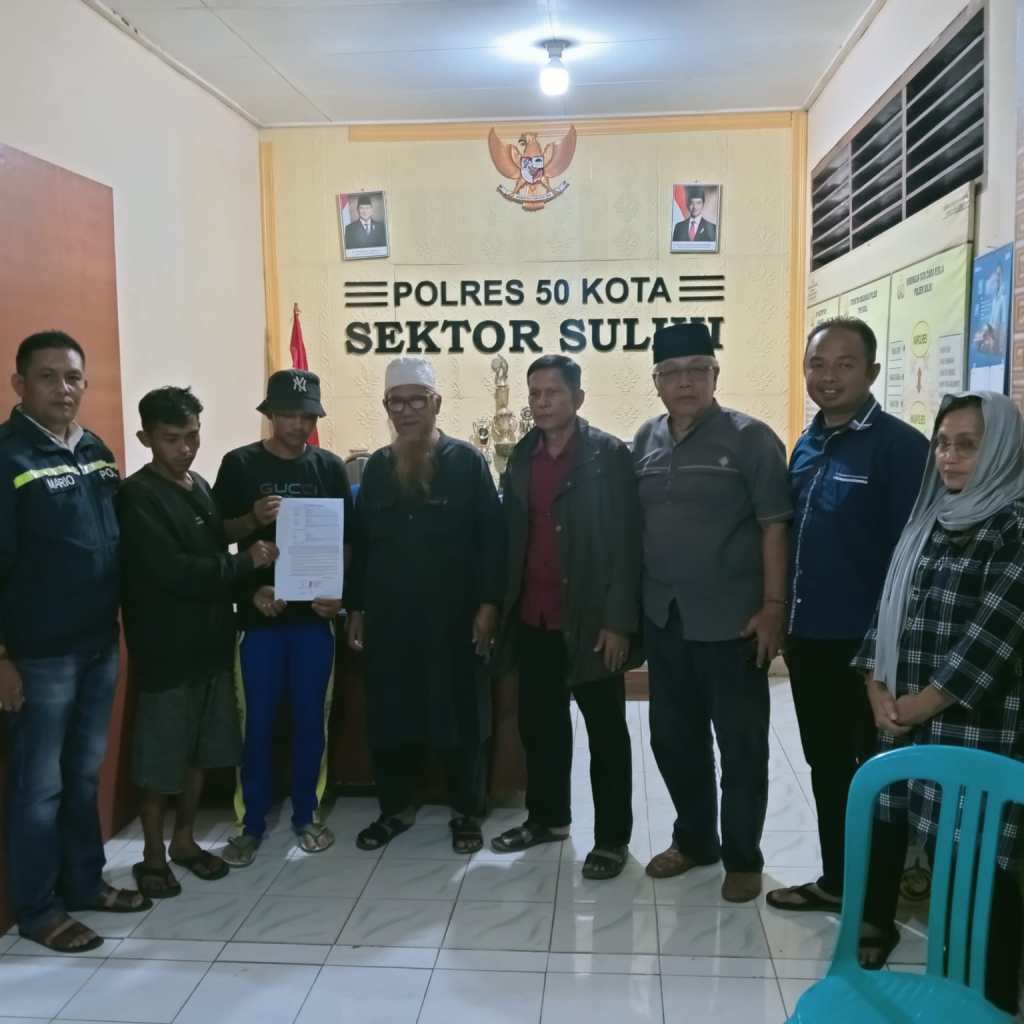 Bhabinkamtibmas Suliki Fasilitasi Problem Solving dugaan Pencurian kelapa muda di Banja&nbsp;Loweh