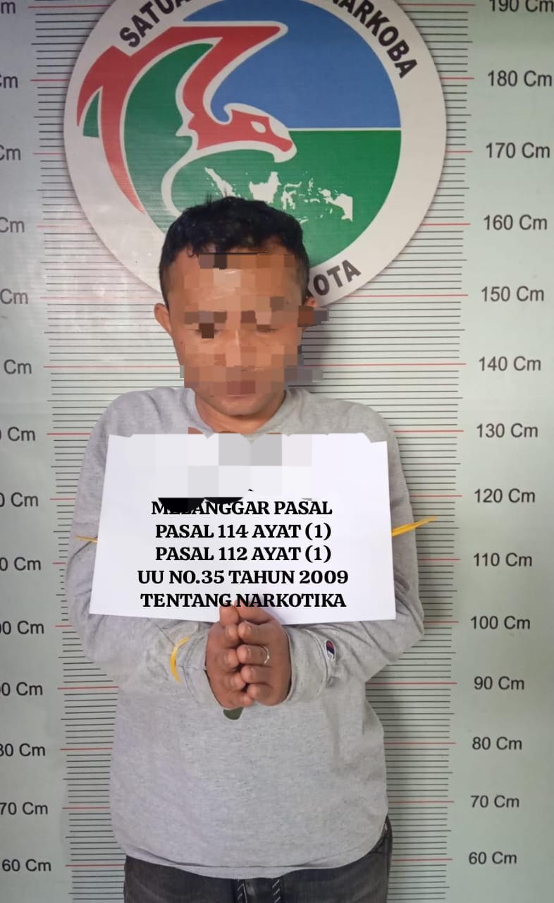 Satresnarkoba Polres 50 Kota Tangkap Pria Diduga Penyalahguna Sabu di Kecamatan&nbsp;Guguk