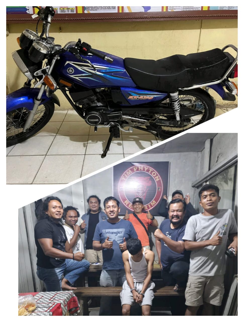 Tim Harimau Campo Polres Sijunjung Bekuk Residivis Curanmor di Padang, Ungkap Jaringan Penjualan Motor&nbsp;Curian