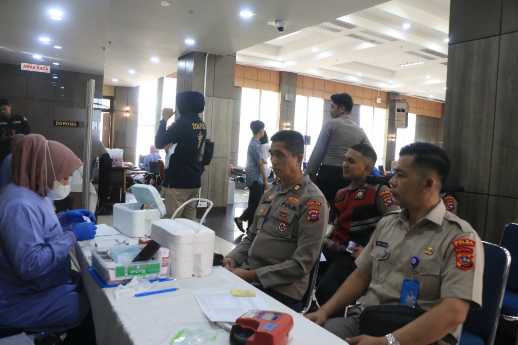 Sambut HUT Korpri ke-54 Tahun 2025, Biddokkes Polda Sumbar Gelar Donor&nbsp;Darah