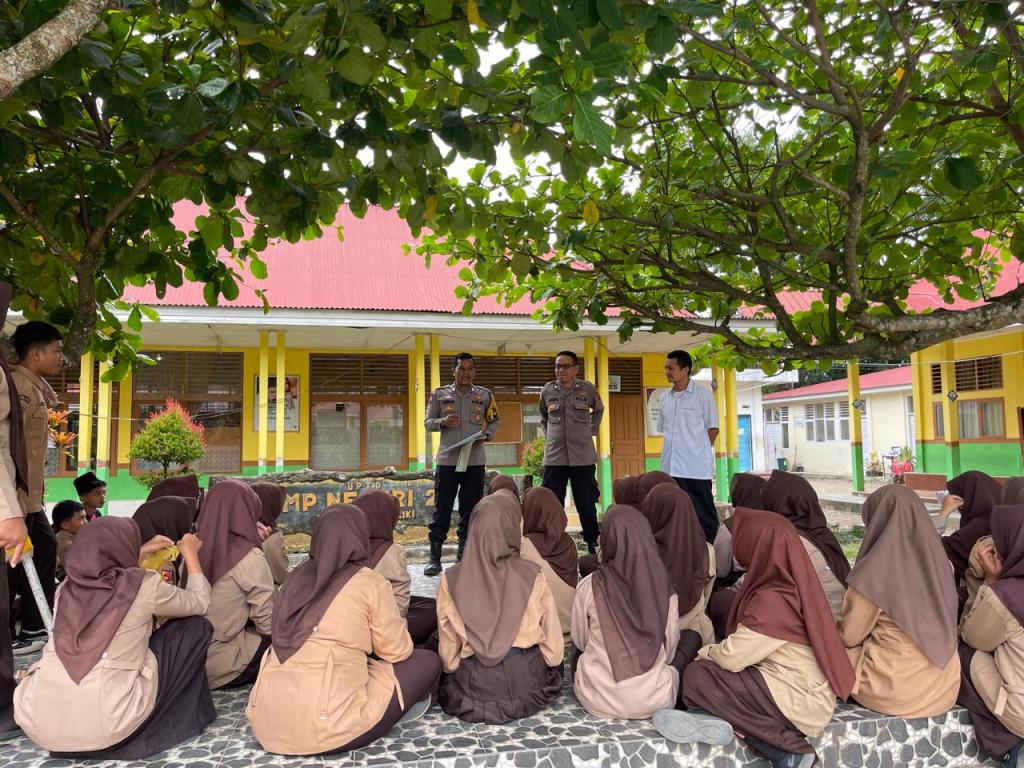 Kanit Binmas Polsek Suliki dan Bhabinkamtibmas Gelar Sosialisasi Penerimaan Siswa Baru SMA Kemala Taruna Bhayangkara Tahun Ajaran&nbsp;2026/2027