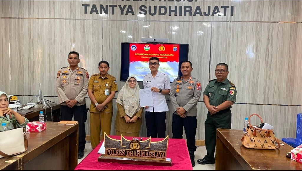 Yayasan Kemala Bhayangkari Tandatangani Kerja Sama dengan SPPG Polres Dharmasraya, Sasar Ribuan Penerima Manfaat Program&nbsp;MBG