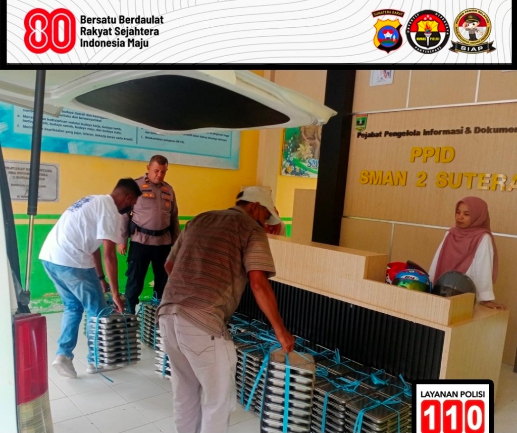 Jamin Mutu Pelayanan Gizi, PJU Polres Pessel Rutin Cek Pelaksanaan Running&nbsp;SPPG