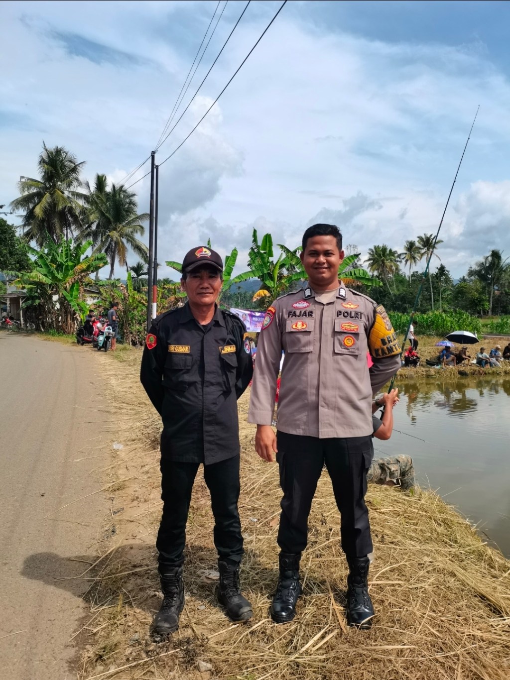 Sinergi Polri dan Masyarakat, Bhabinkamtibmas Amankan Festival&nbsp;Memancing