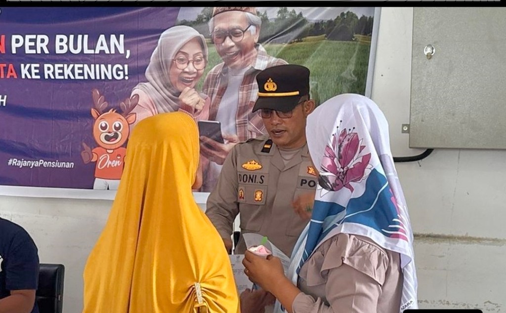 Polres Pessel Amankan Pembagian BLT-Kesra, Pastikan Bantuan Tersalurkan&nbsp;Tertib