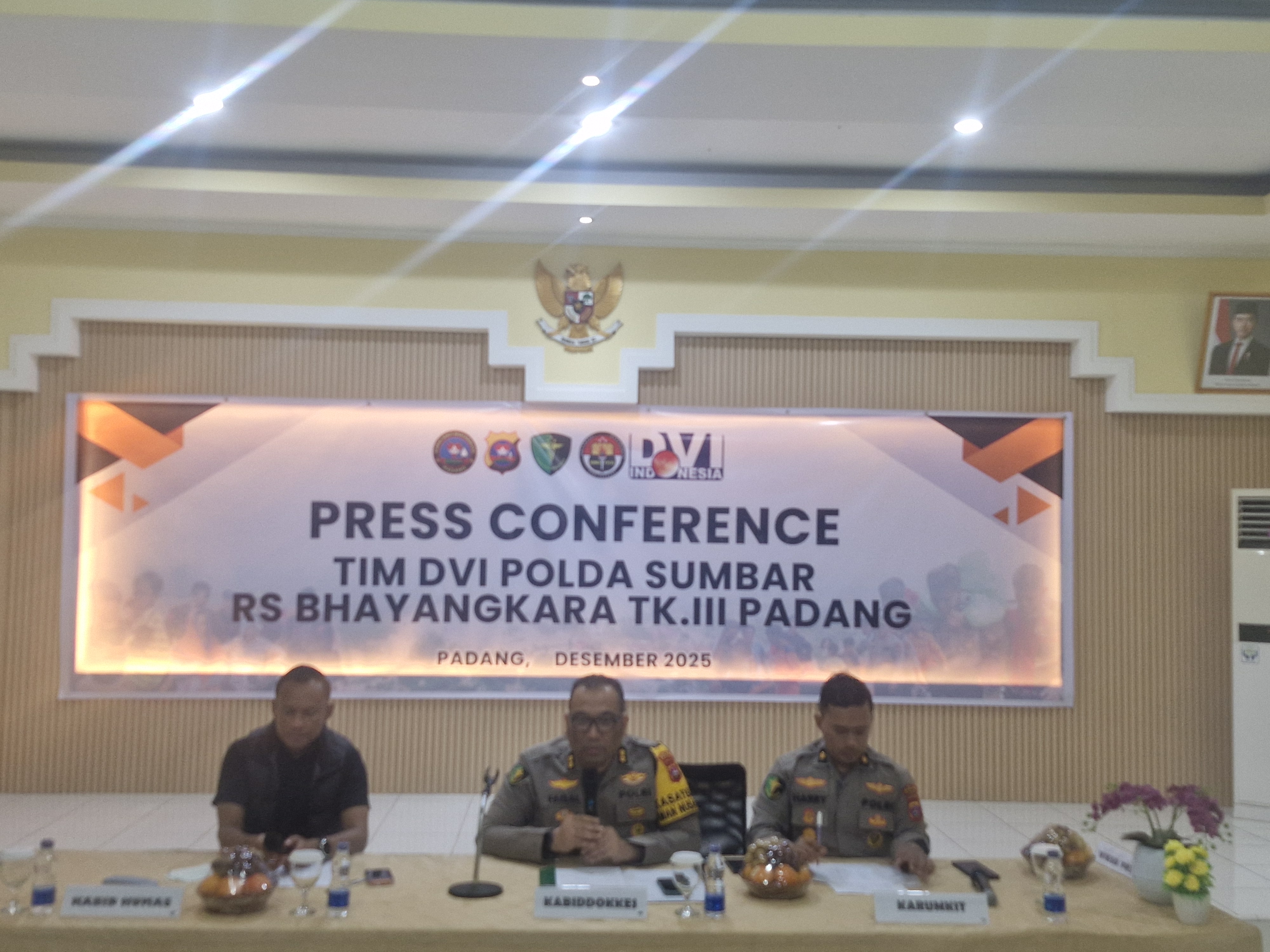 DVI Polda Sumbar Kerja Maksimal: 161 Jenazah Tuntas, Proses DNA Masih Berjalan