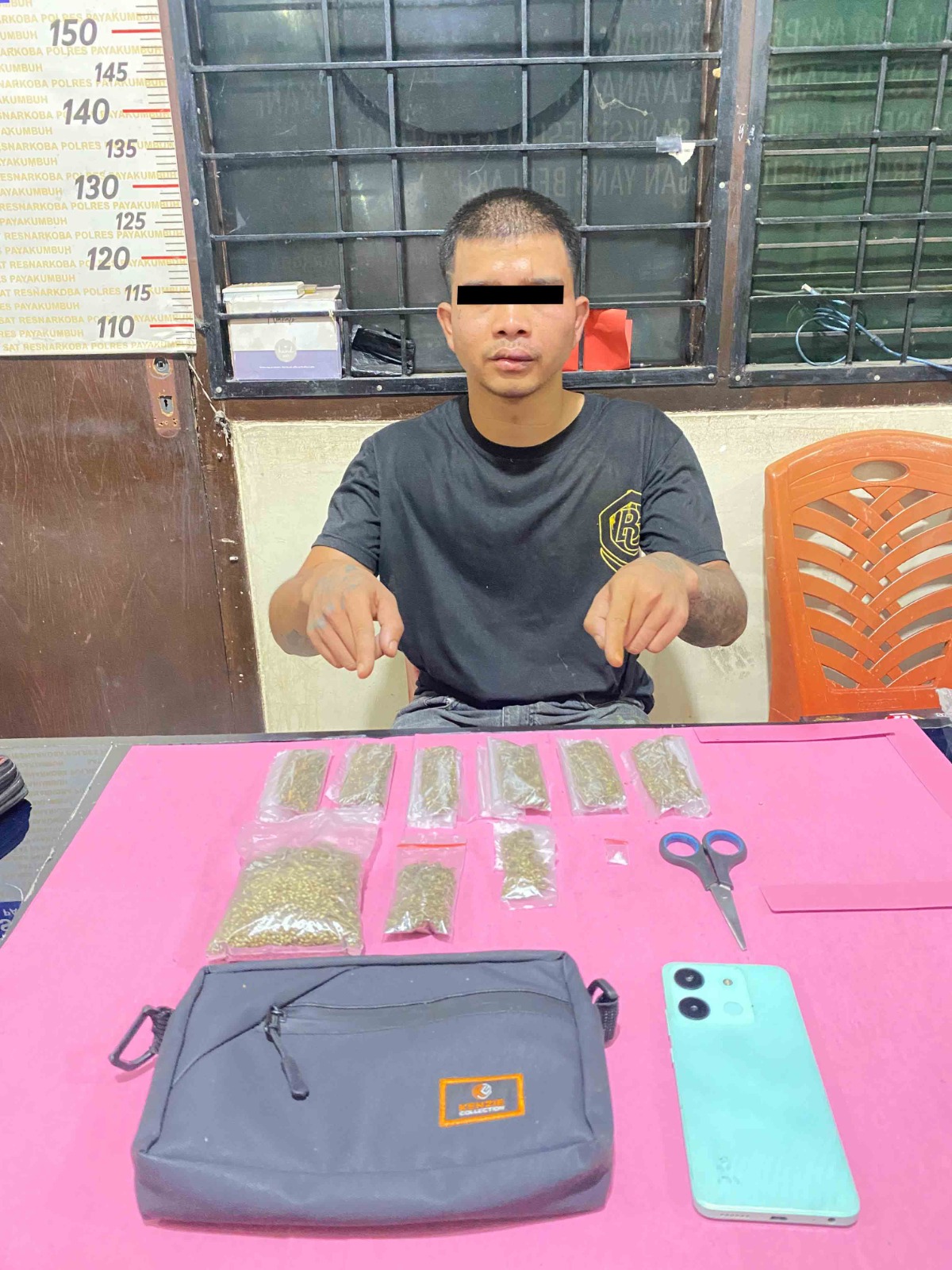 Ungkap Kasus Narkotika, Sat Narkoba Polres Payakumbuh Sita Sabu dan Ganja Dari Tangan Tersangka