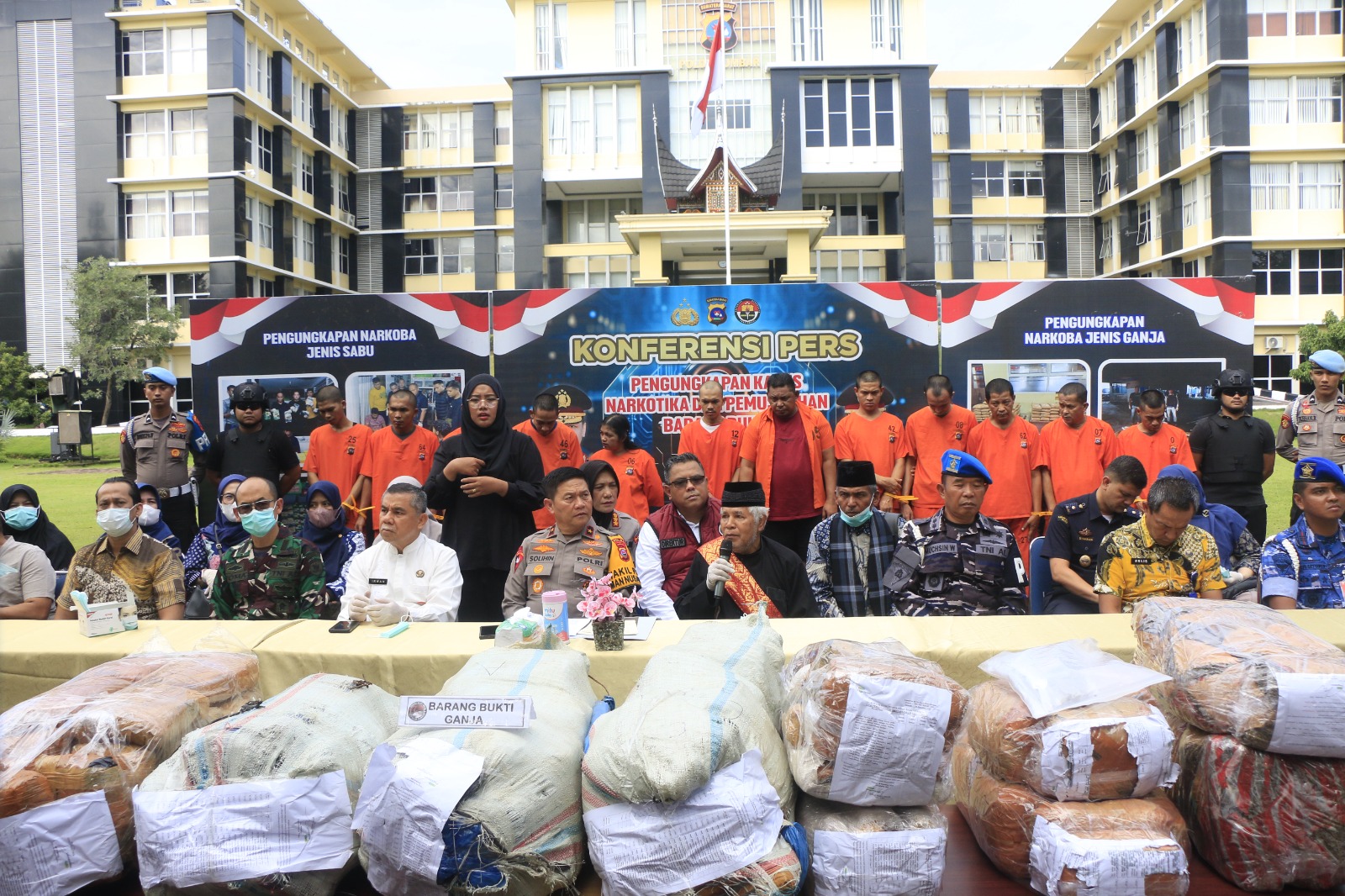 Forkopimda dan Tokoh Masyarakat Sumbar Dukung Penuh Pemberantasan Narkoba oleh Polda Sumbar
