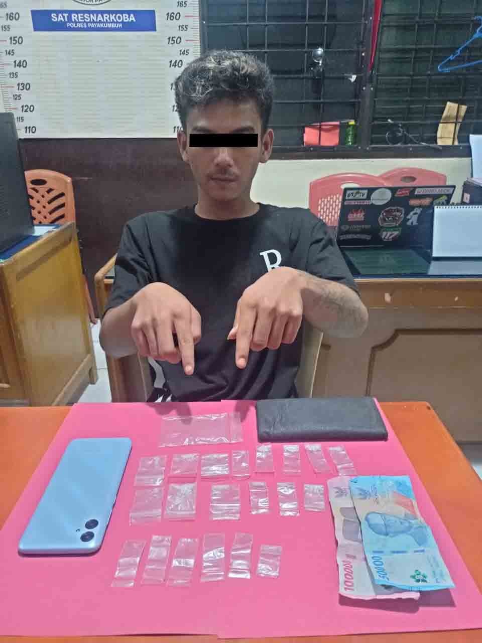 Ungkap Kasus Narkotika, Sat Narkoba Polres Payakumbuh Tetapkan Satu Orang Tersangka