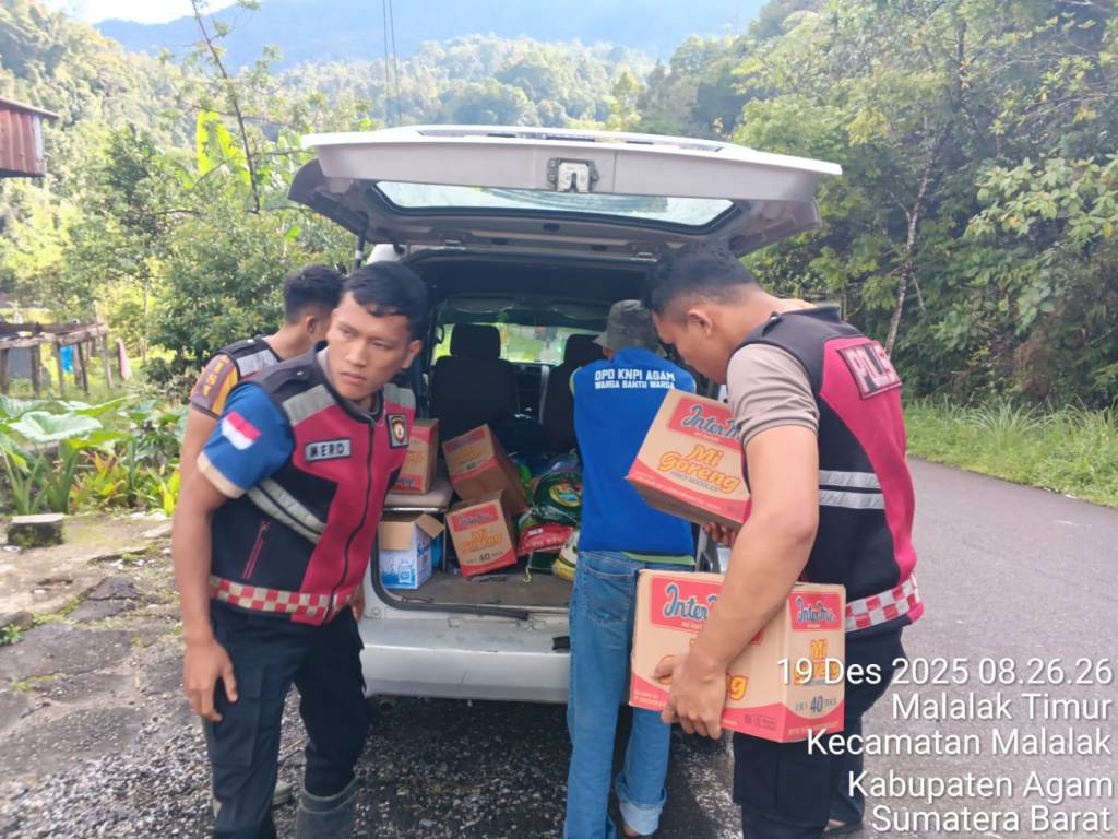 Personil Ditsamapta Polda Sumbar Terus Berjuang di Hari ke-25 Tanggap Darurat Banjir dan Longsor&nbsp;Sumbar
