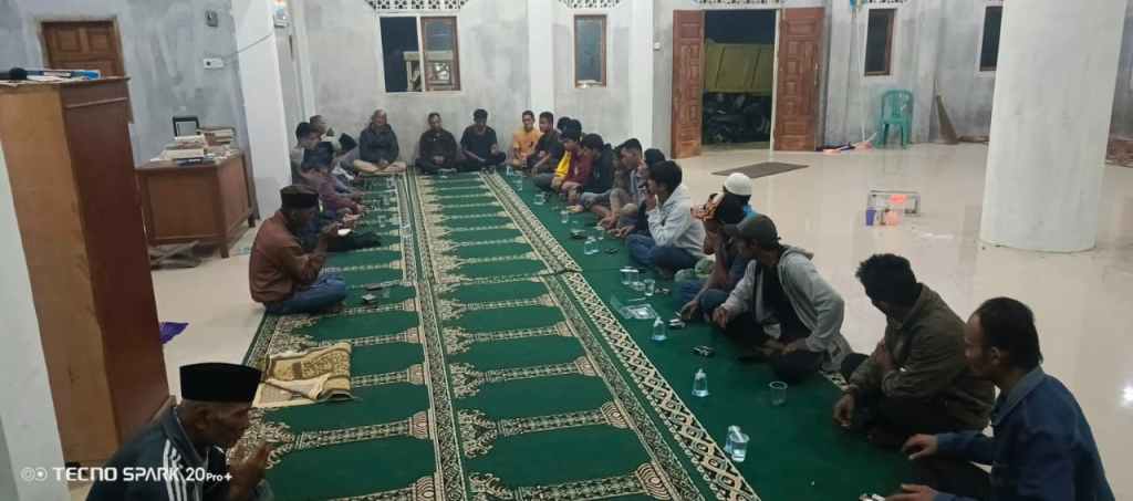 Langkah Cepat Bhabinkamtibmas dan Pemerintahan Nagari Taram Antisipasi Bencana Banjir dan&nbsp;Longsor