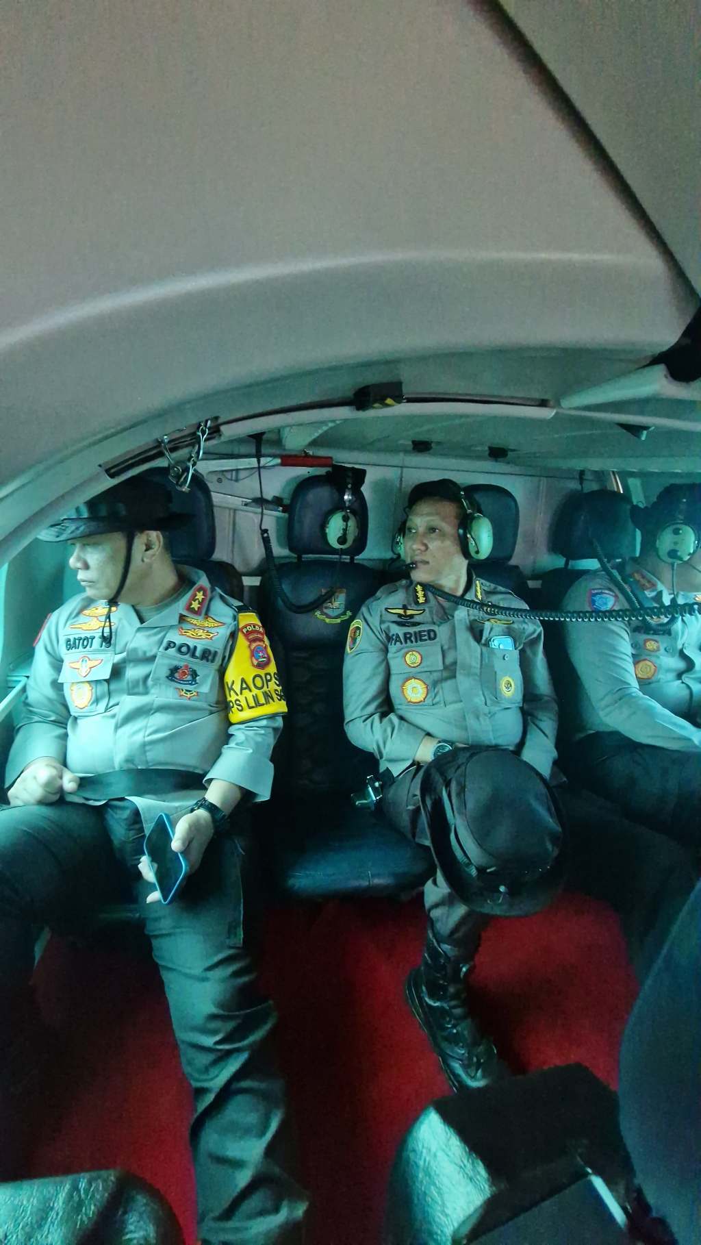 Kapolda Sumbar Lakukan Pantauan Udara Lokasi Banjir, Pastikan Penanganan Bencana Berjalan&nbsp;Optimal