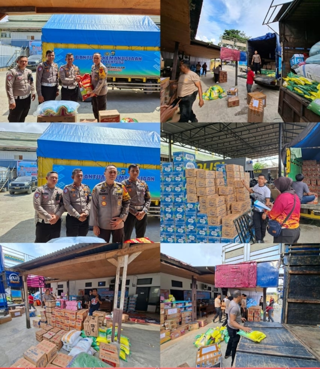Polda Sumbar Kerahkan Personel dan Salurkan Ribuan Bantuan Logistik Bencana