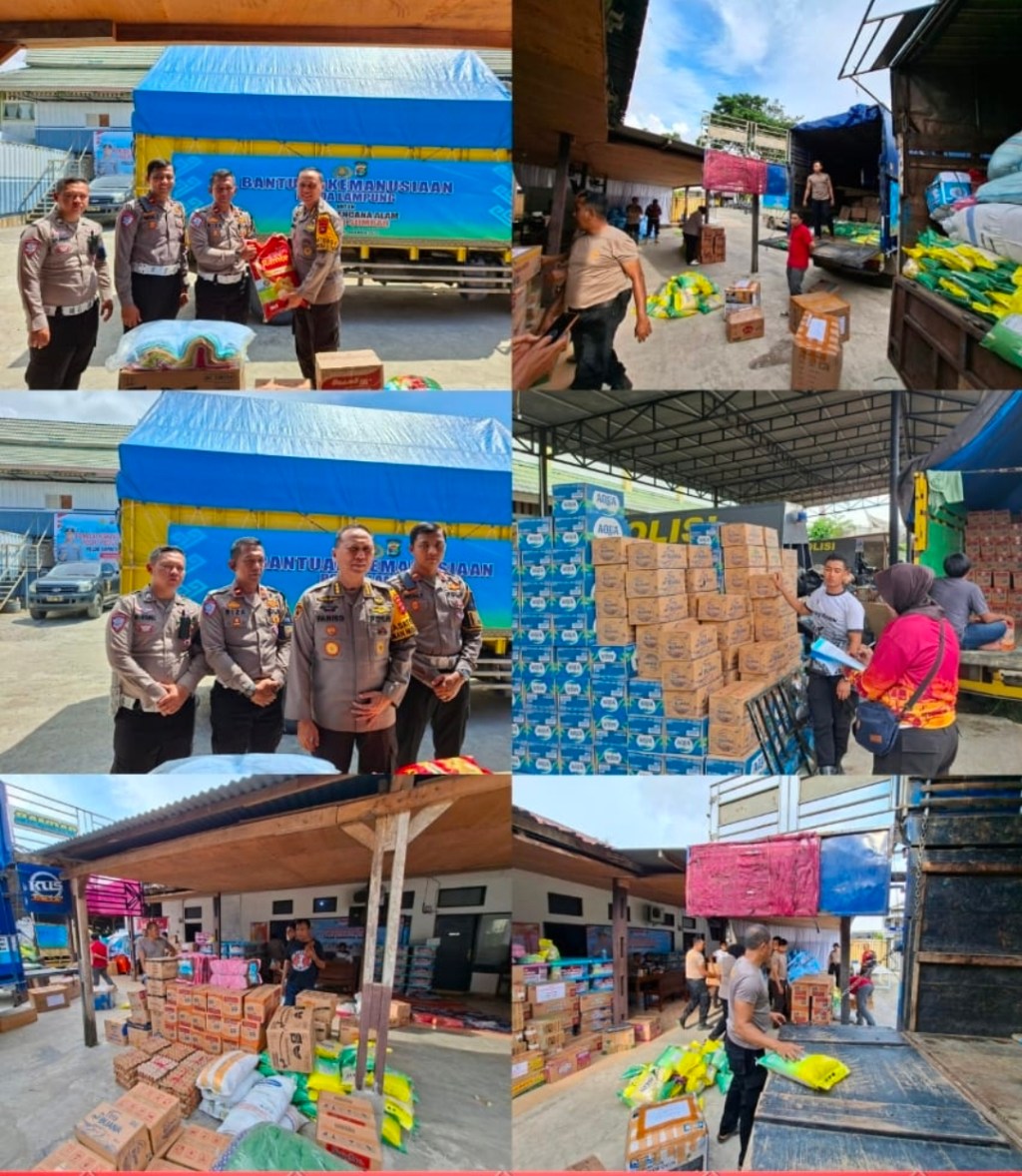 Polda Sumbar Kerahkan Personel dan Salurkan Ribuan Bantuan Logistik&nbsp;Bencana