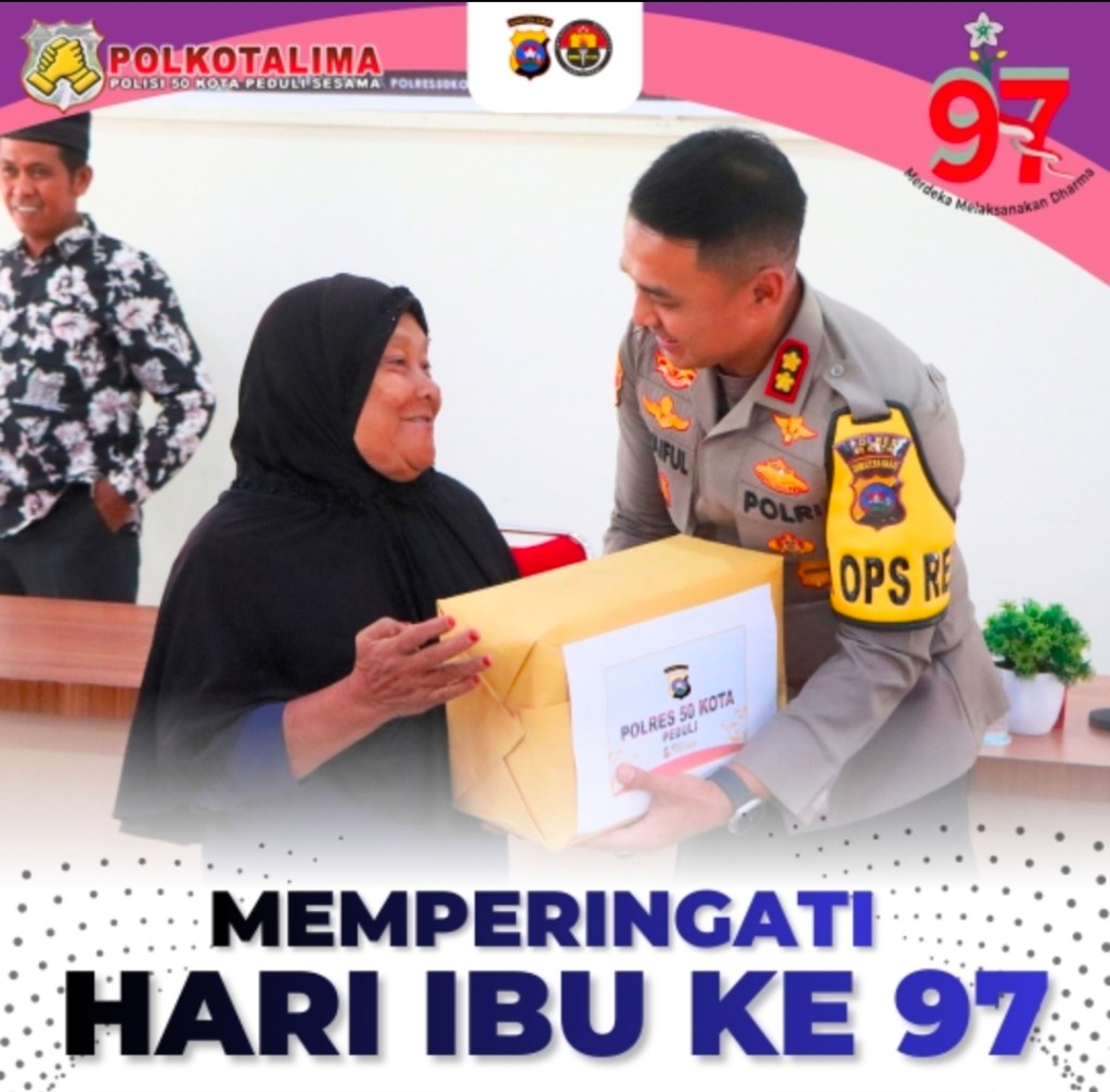 Memperingati Hari Ibu, Kapolres 50 Kota Salurkan Bantuan Sosial kepada&nbsp;Lansia