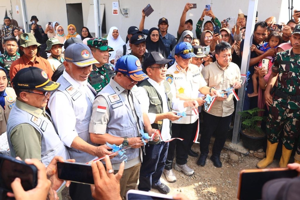 Huntara Palembayan Agam Diresmikan, Pemerintah Percepat Pemulihan Warga&nbsp;Terdampak