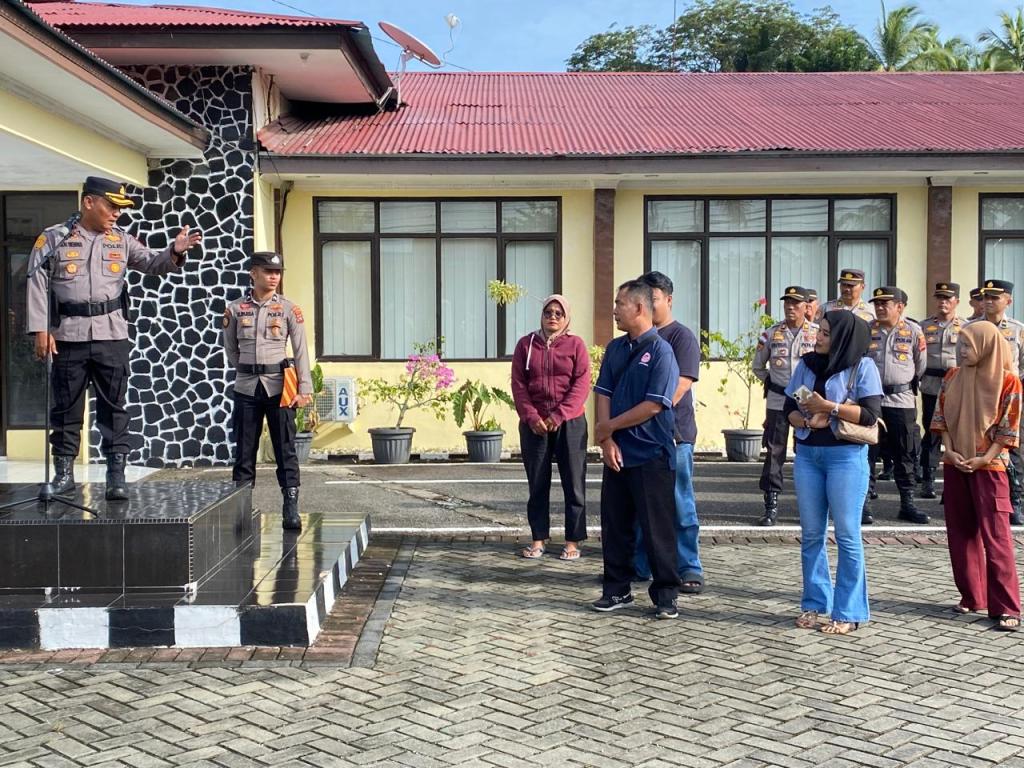 Kepedulian Tinggi, Personel Polres Pariaman Bantu Warga Butuhkan Donor&nbsp;Darah
