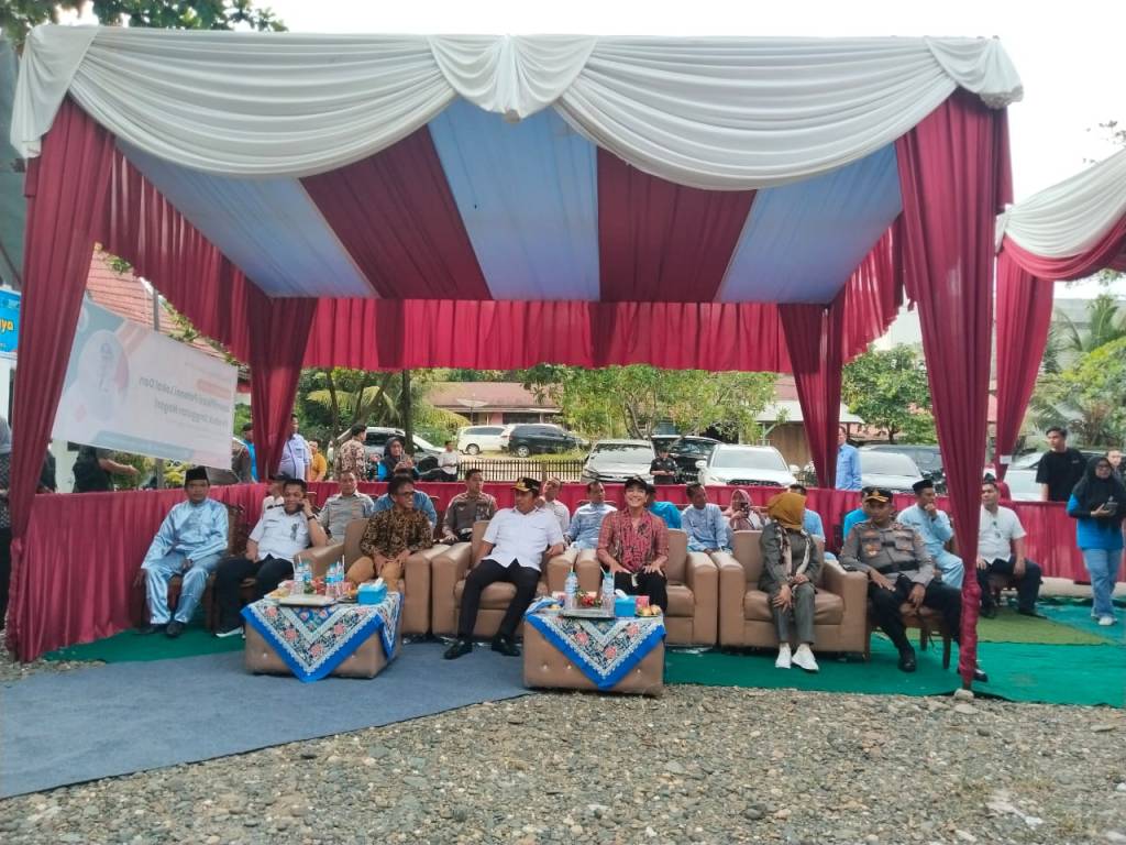 Kapolres Dharmasraya Dampingi Wakil Gubernur Sumbar Resmikan Samsat Nagari Sungai&nbsp;Rumbai