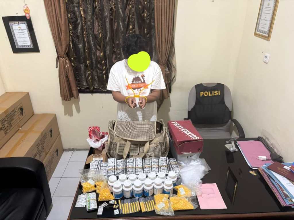 Satresnarkoba Polres 50 Kota Ungkap Peredaran Obat Keras, Amankan Puluhan Ribu&nbsp;Butir