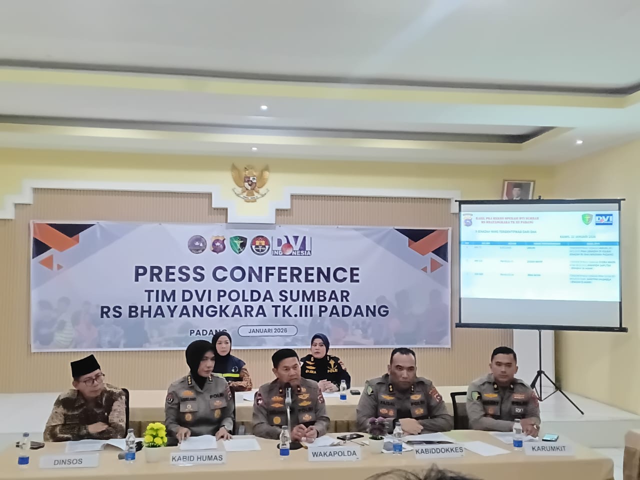 Tuntaskan Identifikasi Korban Bencana, Wakapolda Sumbar Serahkan 3 Jenazah Hasil Uji DNA kepada Keluarga Korban Bencana Banjir Bandang