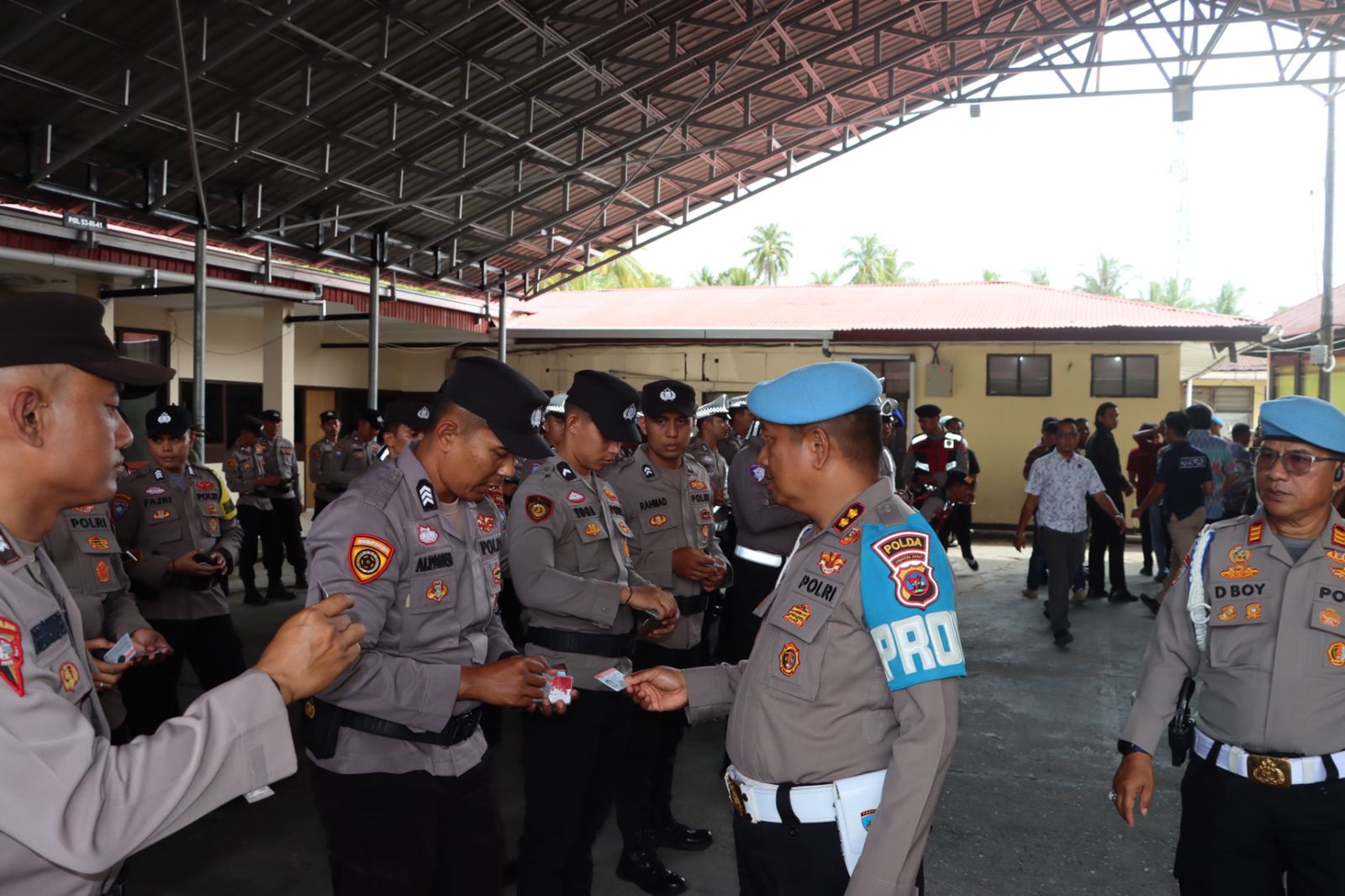 Cegah Pelanggaran Personel, Bidpropam Polda Sumbar Gelar Operasi Penegakan Disiplin di Polres Pariaman