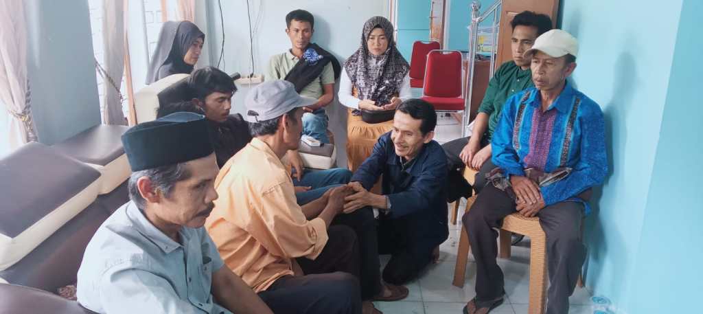 Sengketa Tanah Keluarga di Pandam Gadang Berakhir Damai Lewat Mediasi&nbsp;Bhabinkamtibmas