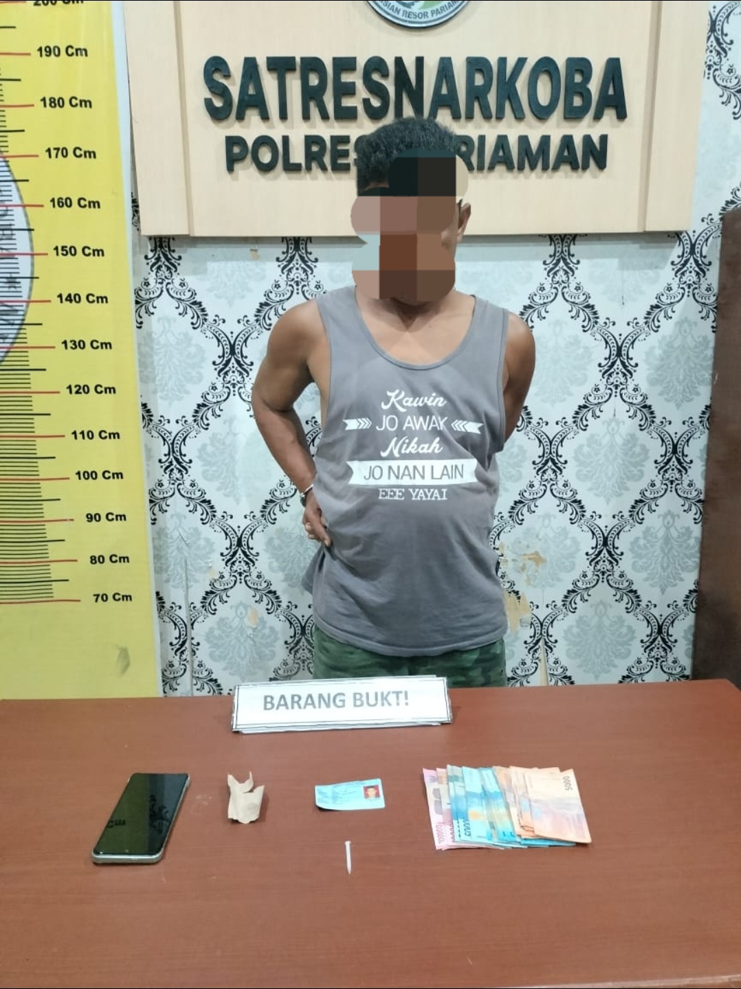 Baru Hitungan Bulan Keluar dari Lapas, Residivis Narkoba Kembali Ditangkap Polisi