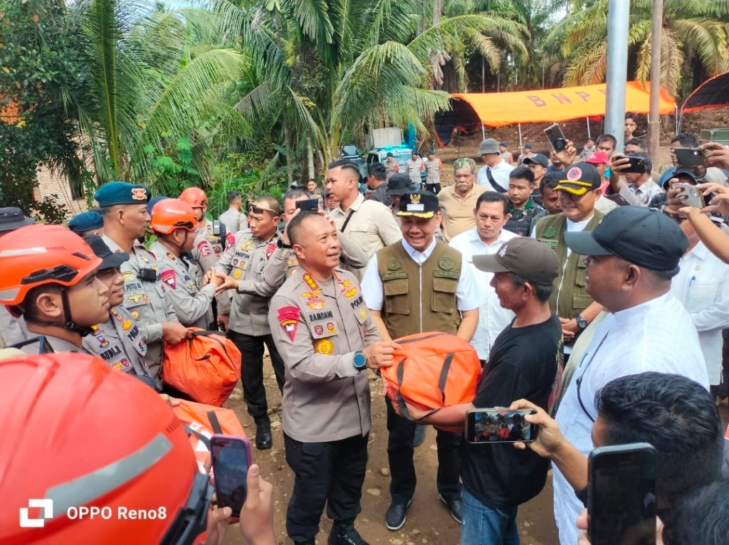 Dankor Brimob Polri Tinjau Percepatan Pemulihan Pascabencana di&nbsp;Agam