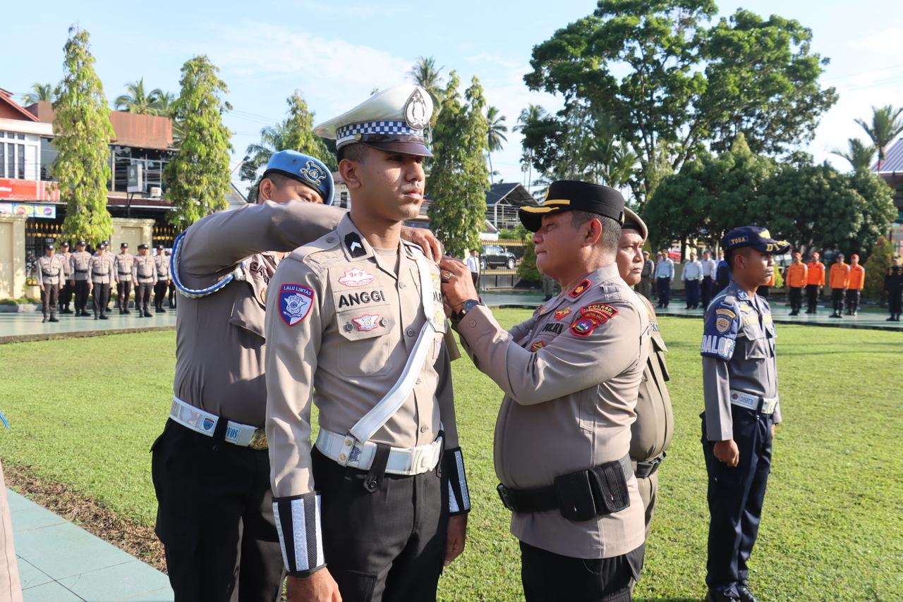 Polres Pasaman Barat Gelar Apel Pasukan Operasi Keselamatan Singgalang 2026