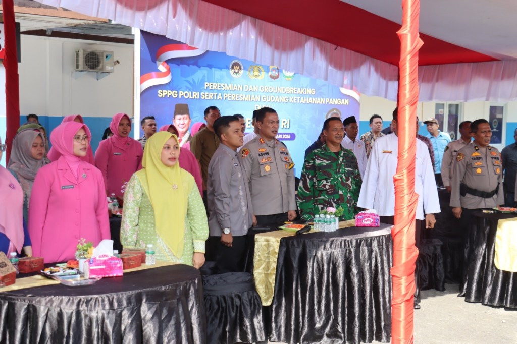 Polres Pasaman Barat Ikuti Zoom Launching Ground Breaking 1.179 SPPG dan Peresmian 18 Gudang Ketahanan Pangan&nbsp;Polri
