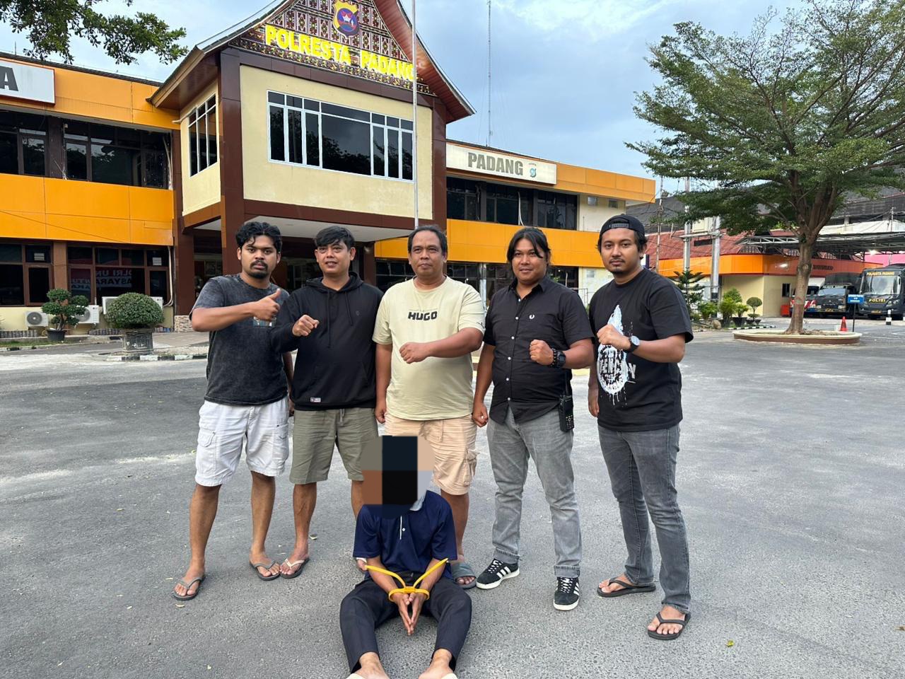 Polresta Padang Ringkus Pelaku Pencurian Motor PCX di Indarung