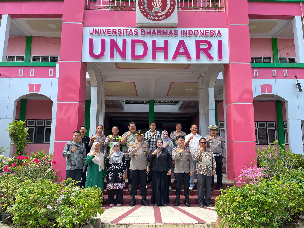Jaga Stabilitas Kamtibmas, Kapolres Dharmasraya Silaturahmi ke Undhari